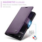 For OnePlus 12 CaseMe 023 Butterfly Buckle Litchi Texture RFID Anti-theft Leather Phone Case(Purple) - 2