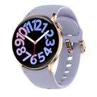 Sense 6 1.43 AMOLED Screen IP68 Waterproof Bluetooth Call Smartwatch Supports Health Monitoring(Purple) - 1