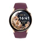 Sense 6 1.43 AMOLED Screen IP68 Waterproof Bluetooth Call Smartwatch Supports Health Monitoring(Wine Red) - 2