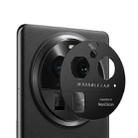 For OPPO Find X6 Pro Kalebol Black Metal Hollow Lens Protection Ring - 1