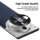 For OPPO Find X7 Ultra Kalebol Black Metal Hollow Lens Protection Ring - 3