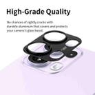 For OPPO Reno13 Pro 5G Kalebol Black Metal Hollow Lens Protection Ring - 3