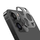 For iPhone 13 Pro Max Kalebol Metal Hollow Lens Protection Ring(Black) - 1