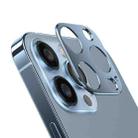 For iPhone 13 Pro Max Kalebol Metal Hollow Lens Protection Ring(Ocean Blue) - 1