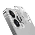 For iPhone 13 Pro Max Kalebol Metal Hollow Lens Protection Ring(Silver) - 1