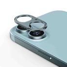 For iPhone 16 Plus Kalebol Metal Hollow Lens Protection Ring(Green) - 1