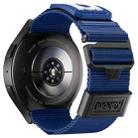 22mm Nylon Braided Sport Watch Band(Blue) - 1