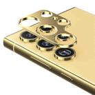 For Samsung Galaxy S24 Ultra 5G Kalebol Metal Hollow Lens Protection Ring(Gold) - 1