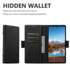 For Samsung Galaxy S25 Ultra 5G SUTENI J07 Multifunctional Horizontal Flip Magsafe Leather Phone Case(Black) - 2