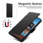 For Samsung Galaxy S25 Ultra 5G SUTENI J07 Multifunctional Horizontal Flip Magsafe Leather Phone Case(Black) - 3