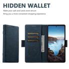 For Samsung Galaxy S25 Ultra 5G SUTENI J07 Multifunctional Horizontal Flip Magsafe Leather Phone Case(Blue) - 2