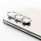 For Samsung Galaxy S23 5G Kalebol Metal Hollow Lens Protection Ring(Silver) - 1