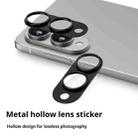 For Samsung Galaxy S25 Edge 5G Kalebol Metal Hollow Lens Protection Ring - 2