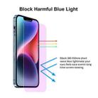 For iPhone 16 Pro JUNSUNMAY 25pcs Anti-Blue Light Clear Tempered Glass Film - 2