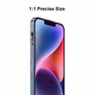 For iPhone 16 Pro JUNSUNMAY 25pcs Anti-Blue Light Clear Tempered Glass Film - 3