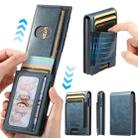 The Suteni oil wax pattern button automatically pops out the elastic band card box(Blue) - 1