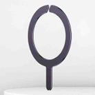 Kalebol Wireless Charging Aluminum Alloy Ring Magnetic Sheet(Dark Purple Upper Gap) - 1