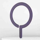 Kalebol Wireless Charging Aluminum Alloy Ring Magnetic Sheet(Dark Purple Lower Gap) - 1