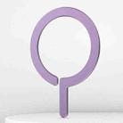 Kalebol Wireless Charging Aluminum Alloy Ring Magnetic Sheet(Purple Lower Gap) - 1