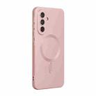 For Samsung Galaxy A56 5G ENKAY MagSafe Matte TPU Phone Case with Lens Film(Pink) - 1