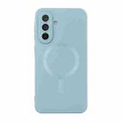 For Samsung Galaxy A36 5G ENKAY MagSafe Matte TPU Phone Case with Lens Film(Sierra Blue) - 2