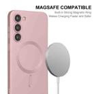 For Samsung Galaxy S25 5G ENKAY MagSafe Matte TPU Phone Case with Lens Film(Burgundy) - 3