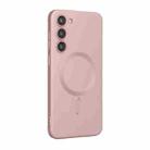 For Samsung Galaxy S25+ 5G ENKAY MagSafe Matte TPU Phone Case with Lens Film(Pink) - 1