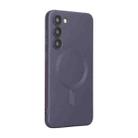 For Samsung Galaxy S25+ 5G ENKAY MagSafe Matte TPU Phone Case with Lens Film(Purple) - 1