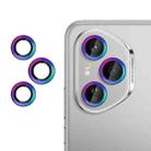 For Honor 400 Pro Global 160.8mm Kalebol No Flicker Ultra-Thin Individual Camera Lens Tempered Glass Film(Dazzling Colors) - 1