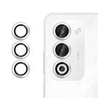 For OPPO A5 4G / 5G Kalebol No Flicker Ultra-Thin Individual Camera Lens Tempered Glass Film(Silver) - 1