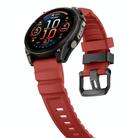 For Gamin 26mm Wild Trail Sport Silicone Watch Band(Red) - 3