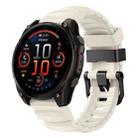 For Gamin 22mm Wild Trail Sport Silicone Watch Band(Starlight) - 1
