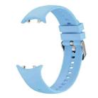 For Honor Watch Fit Breathable Silicone Watch Band(Cloud Blue) - 2