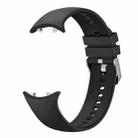 For Honor Watch Fit Breathable Silicone Watch Band(Black) - 2