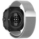 For Samsung Galaxy Watch 8 40 / 44mm Milan Magnetic Stainless Steel Watch Band(Silver) - 2