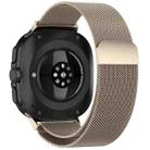 For Samsung Galaxy Watch 8 40 / 44mm Milan Magnetic Stainless Steel Watch Band(Starlight) - 2