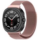 For Samsung Galaxy Watch 8 40 / 44mm Milan Magnetic Stainless Steel Watch Band(Pink) - 1