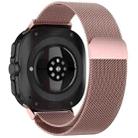 For Samsung Galaxy Watch 8 40 / 44mm Milan Magnetic Stainless Steel Watch Band(Pink) - 2