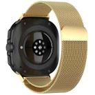 For Samsung Galaxy Watch 8 40 / 44mm Milan Magnetic Stainless Steel Watch Band(Gold) - 2