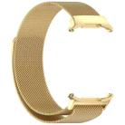 For Samsung Galaxy Watch 8 40 / 44mm Milan Magnetic Stainless Steel Watch Band(Gold) - 3