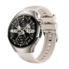 For Huawei Watch 5 46mm Vertical Silicone Watch Band(Starlight) - 1