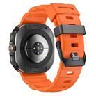 For Samsung Galaxy Watch Ultra 47mm Wild Trail Silicone Sports Watch Band(Orange) - 2
