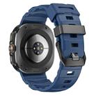 For Samsung Galaxy Watch Ultra 47mm Wild Trail Silicone Sports Watch Band(Blue) - 2
