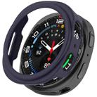 For Samsung Galaxy Watch 8 40mm Half Coverage Hollow PC Watch Case(Midnight Blue) - 1