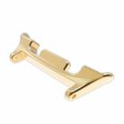 For Samsung Galaxy Watch 8 Ultra 2 20mm One Pair Metal Head Watch Band Connector(Gold) - 3