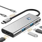 2426 One-Key Screen Off Type-C to 2 x USB3.2, HD, PD100W, 2 x USB-C3.2 HUB - 4