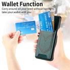For OPPO Find X8s Denim Texture Leather Skin Phone Case with Card Slot(Green) - 3