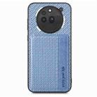 For Nothing Phone 3a Pro Carbon Fiber Magnetic Card Bag Phone Case(Blue) - 2