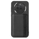 For Nothing Phone 3a Pro Carbon Fiber Magnetic Card Bag Phone Case(Black) - 2