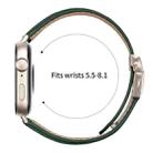 For Huawei Watch Fit 4 / Fit 4 Pro / Fit 3 Lychee Texture Starlight Turtle Back Buckle Leather Watch Band(Green) - 3